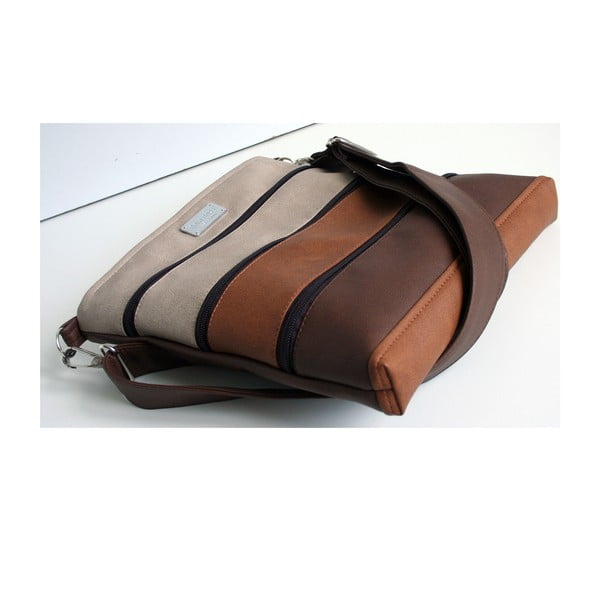 Kabelka cez rameno Dara bags Darian middle no. 165 Maroon Mosaic-image-1