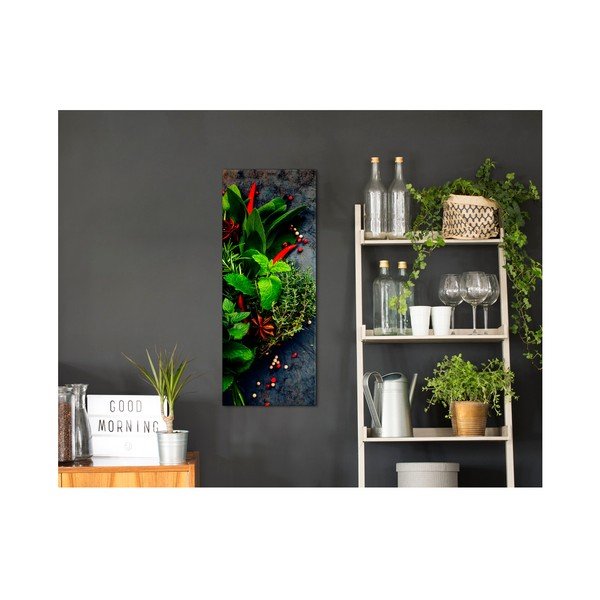 Obraz Styler Glas Kitchen Red Pepper, 30 × 80 cm-image-1