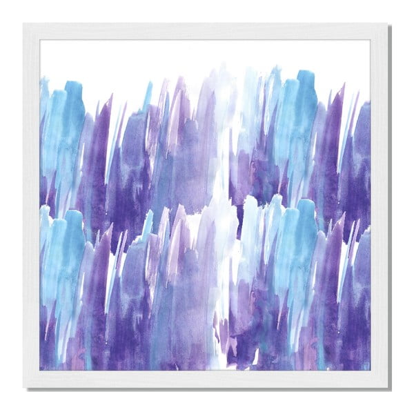 Obraz v ráme Liv Corday Provence Abstract Lavender, 40 x 40 cm