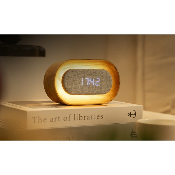 Digitálny budík Lumos Ash – Gingko-image-2