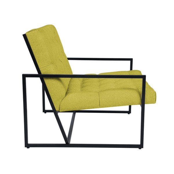 Žlté kreslo Mazzini Sofas Aster-image-2