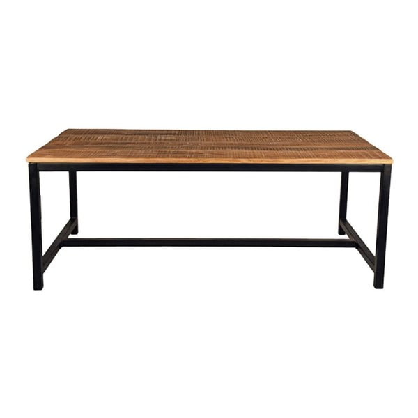 Jedálenská stôl s doskou z akáciového dreva LABEL51 Gent, 200 × 100 cm