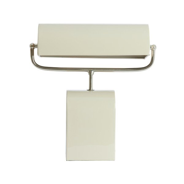 Krémovobiela kovová stolová lampa (výška  38 cm) Cardona – Light & Living-image-3