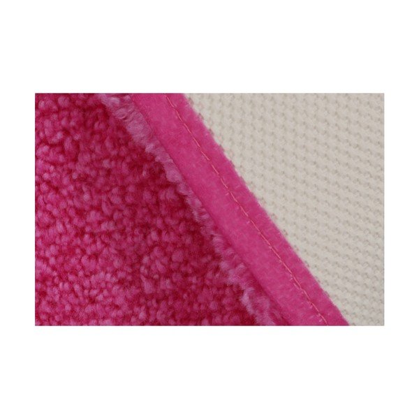 Fuksiovoružová predložka do kúpeľne Confetti Bathmats Miami, 57 × 100 cm-image-3