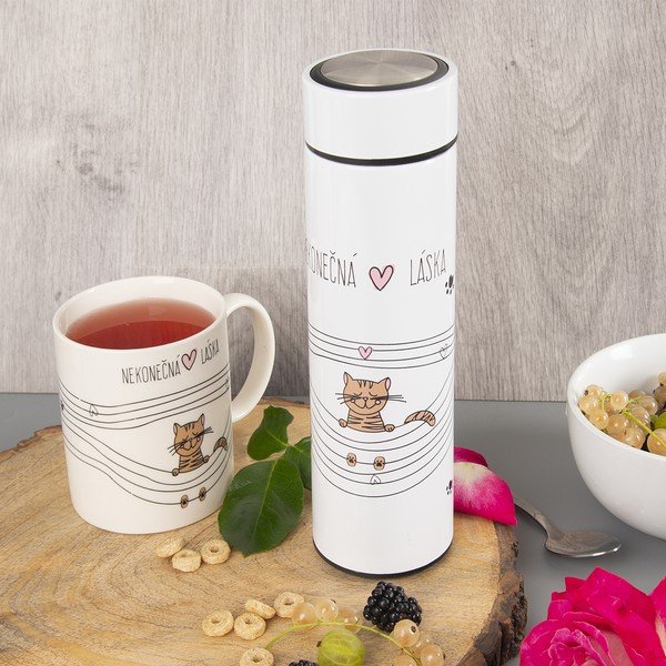 Biela termoska 400 ml – Orion-image-1