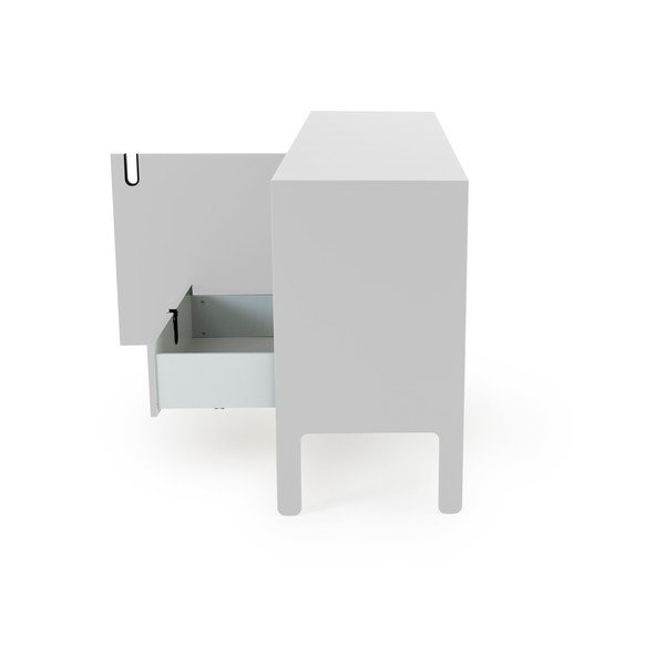 Biela komoda Tenzo Uno, šírka 171 cm-image-4