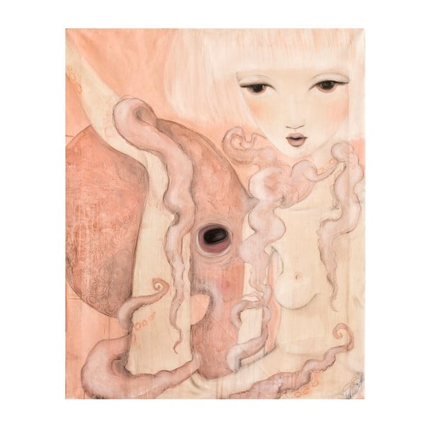 Autorský plagát od Lény Brauner Oktopus, 47x60 cm