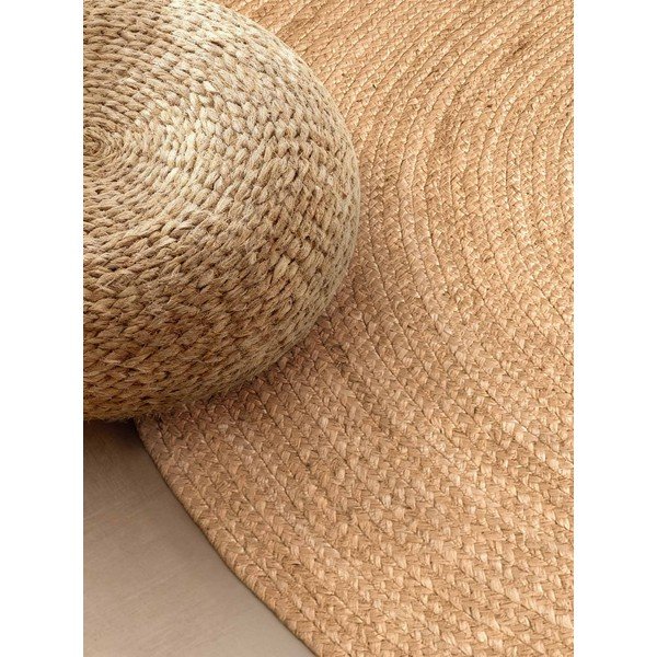 Obojstranný/ručne tkaný jutový koberec v prírodnej farbe 160x230 cm Braided – Hanse Home-image-2