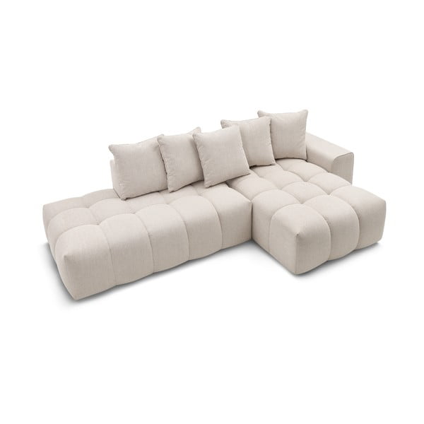 Béžová rohová pohovka (pravý roh) Mont-Blanc – Bobochic Paris-image-4