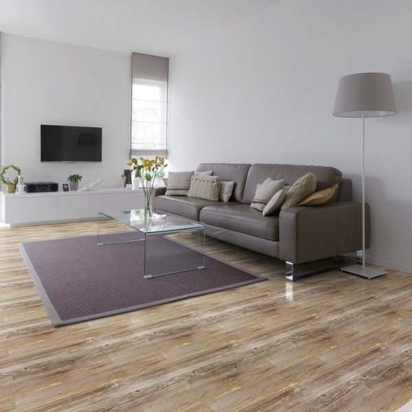 Samolepka na podlahu 90x60 cm Wooden Floor - Ambiance-image-1