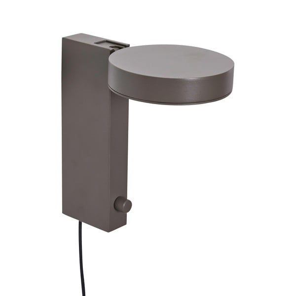 Hnedé nástenné svietidlo Crea – Hübsch-image-4