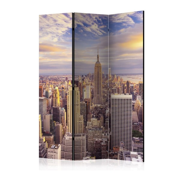 Paraván Artgeist Morning New York, 135 × 172 cm