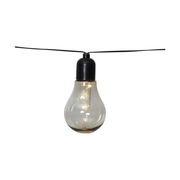 Vonkajšia svetelná LED reťaz s motívom žiaroviek Star Trading Glow, dĺžka 4,05 m-image-3