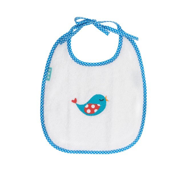 Podbradník Little Birds Blue, 2 ks-image-1