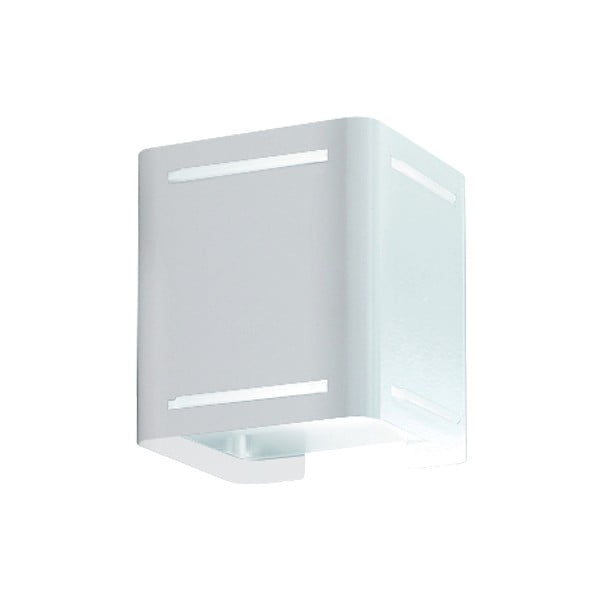 Nástenné svetlo Lucente Cube White