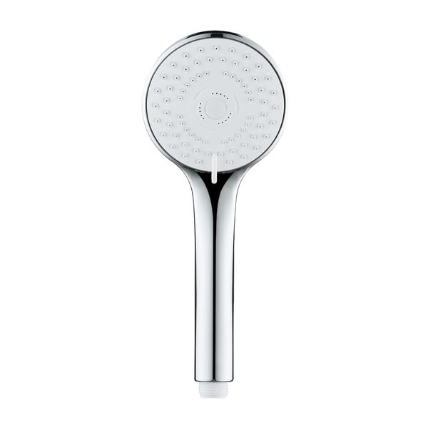 Plastová sprchová hlavica v striebornej farbe ø 9,5 cm Uno – Allstar