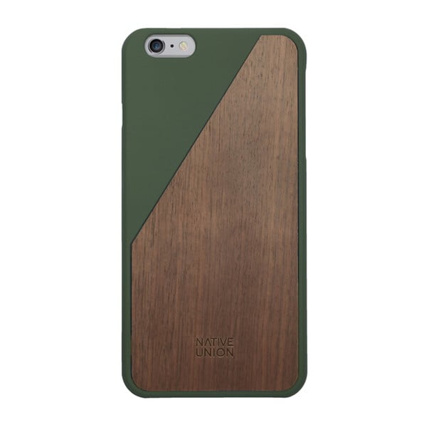 Ochranný kryt na telefón Wooden Olive pro iPhone 6 Plus