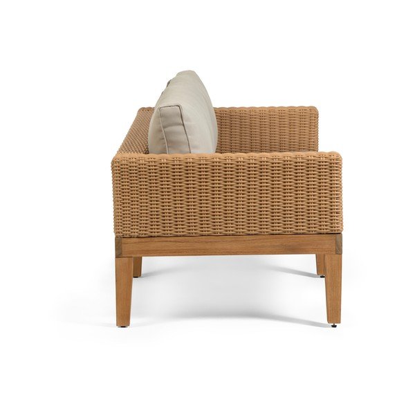 Záhradná pohovka s béžovými vankúšmi Kave Home Acae-image-4