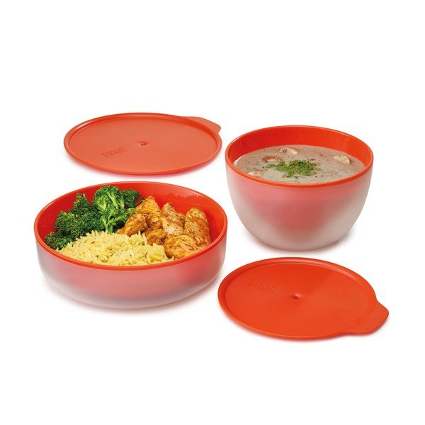Dvojstenná misa na varenie v mikrovlnke Joseph Joseph M-Cuisine, 16.5 cm-image-2