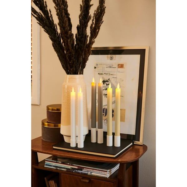 LED sviečky v súprave 2 ks na baterky (výška  25 cm) Sara Crown – Sirius-image-3