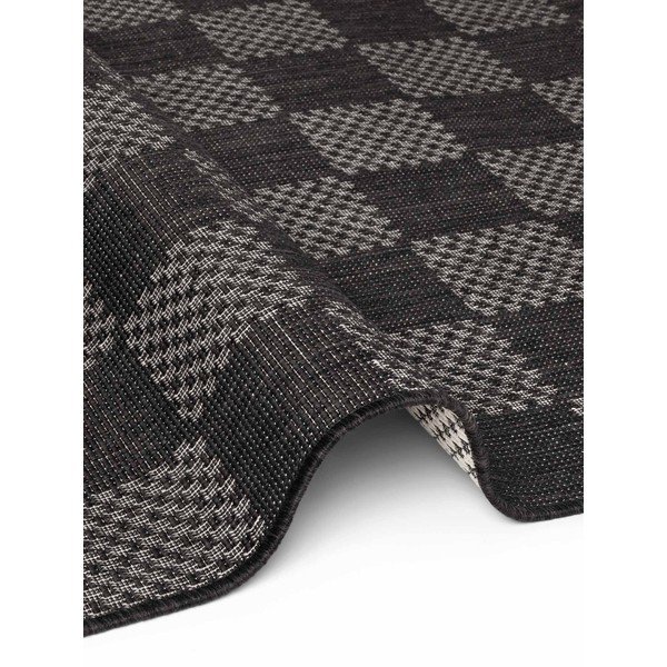 Čierny/krémovobiely vnútorný a vonkajší koberec 120x170 cm Haringey Dorothy – Ted Baker-image-4