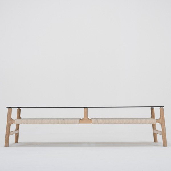 Konferenčný stolík z masívneho dubového dreva Gazzda Fawn, 120 x 60 cm-image-2