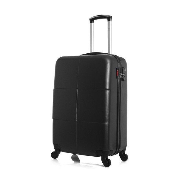 Čierny cestovný kufor na kolieskach Hero Coronado, 61 l-image-4