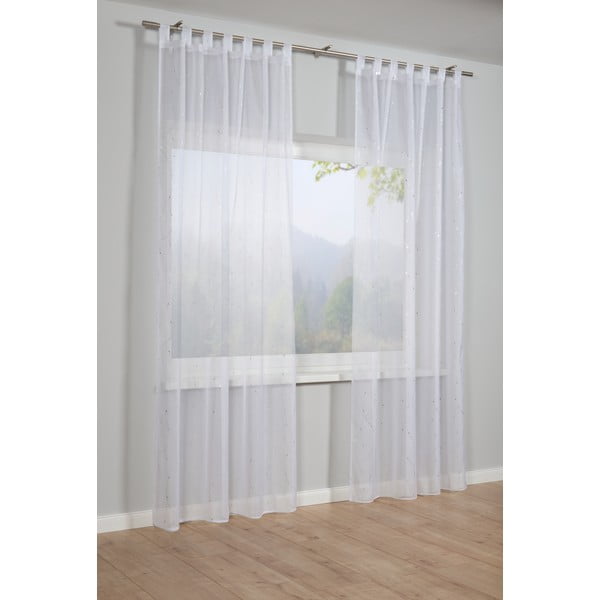 Biela záclona 245x140 cm Voile - Gardinia-image-1