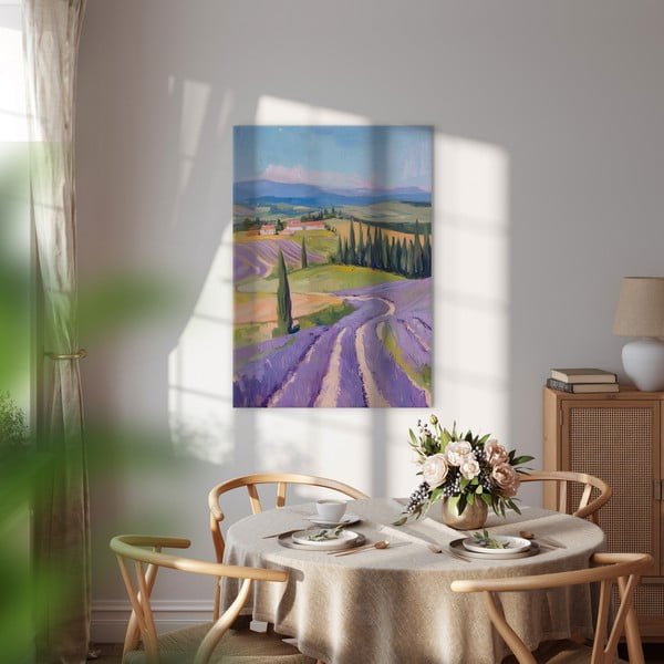 Obraz 70x100 cm Purple Fields – Styler-image-1