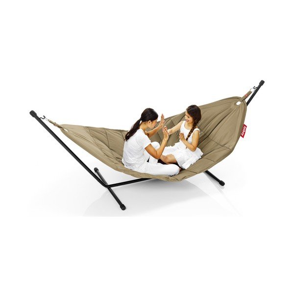 Sivo-béžový vankúš do závesného Fatboy Headdemock-image-2