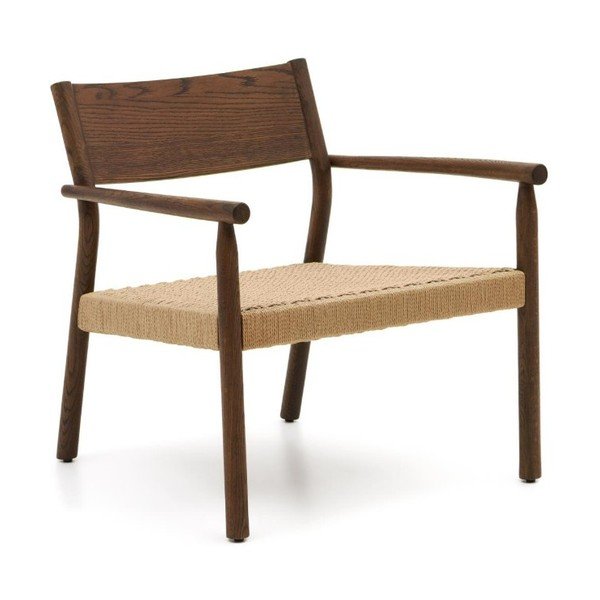 Kreslo s výpletom v prírodnej farbe Yalia – Kave Home