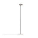 Sivá LED stmievateľná stojacia lampa (výška 130 cm) Stage – Blomus