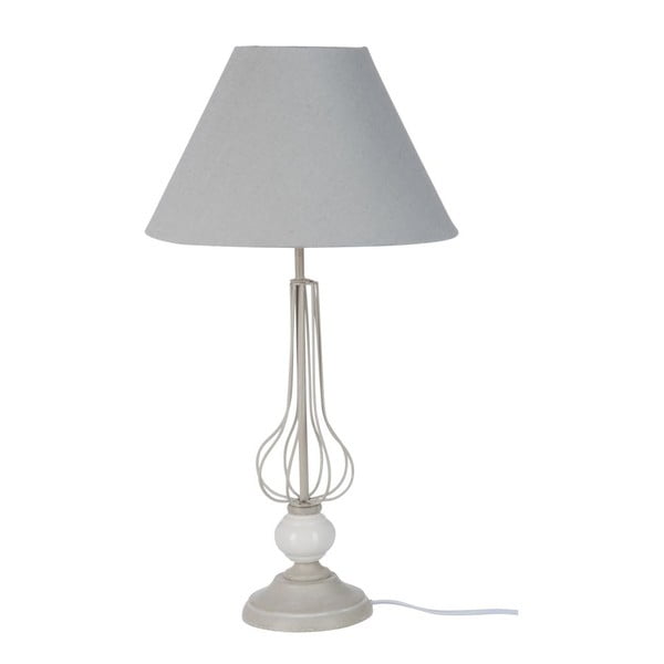 Stolná lampa Ball Grey, 25x25x56 cm