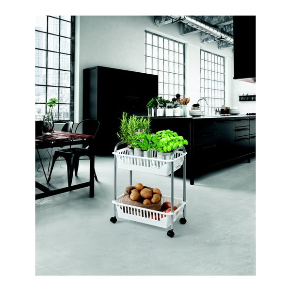 Pojazdný stojan s košíkmi Metaltex Oslo 2-image-2