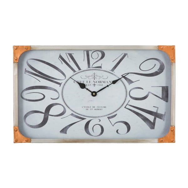 Nástenné hodiny Mauro Ferretti Copper, 50 × 30 cm