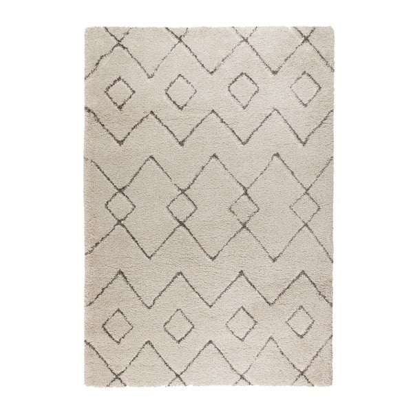 Sivokrémový koberec Flair Rugs Imari, 80 × 150 cm
