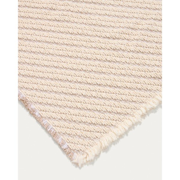 Béžová kúpeľňová predložka 50x70 cm Janu – Kave Home-image-3