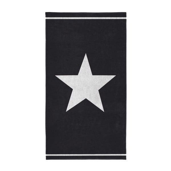 Osuška Star 100x180 cm, čierna