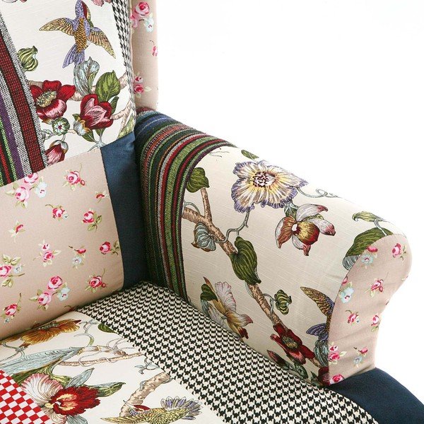 Kreslo Versa Romantic Patchwork-image-2