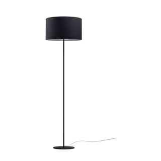 Čierno-strieborná stojacia lampa Sotto Luce Mika, Ø 40 cm