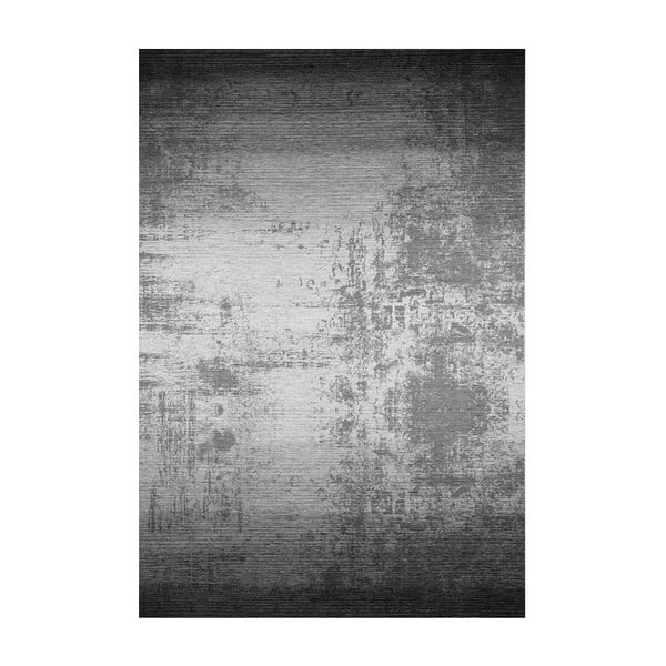 Sivo-čierny koberec Kate Louise, 80 × 150 cm