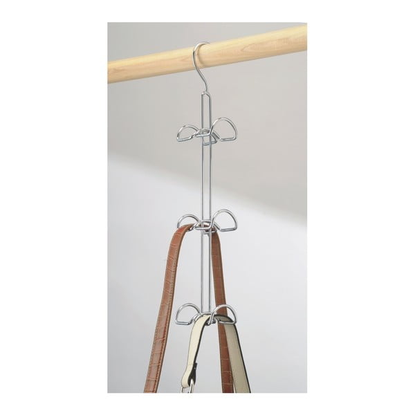 Závesný držiak na kabelky a tašky iDesign, výška 39,5 cm-image-3