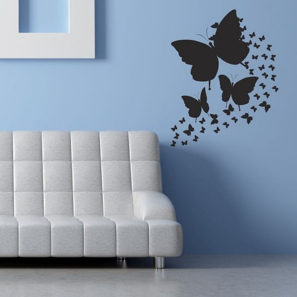 Dekoratívna nálepka na stenu Butterflies