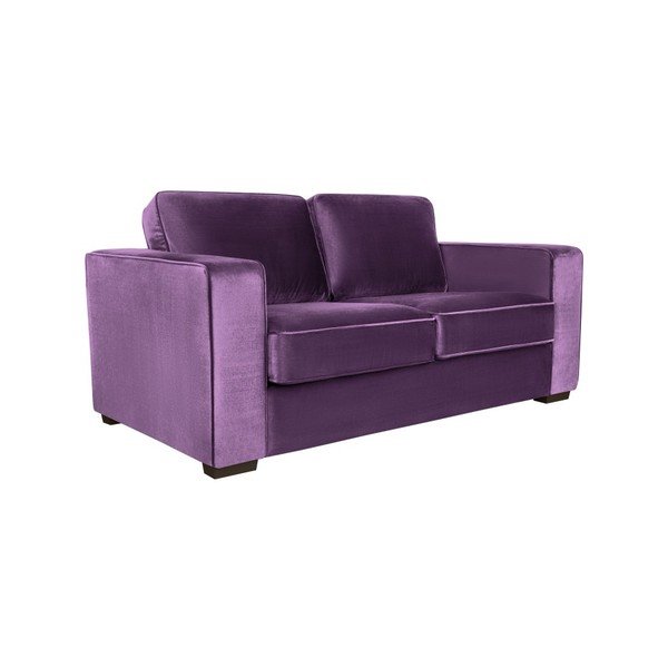 Fialová dvojmiestna pohovka Cosmopolitan Design Denver