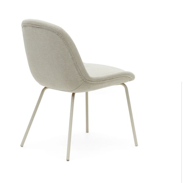 Béžová jedálenská stolička Aimin – Kave Home-image-3