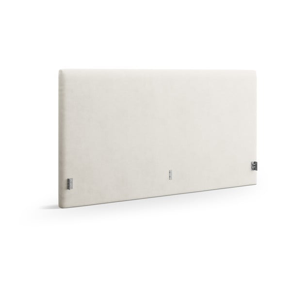 Krémovobiele čalúnené čelo postele 170,5x100 cm Remo – Micadoni 