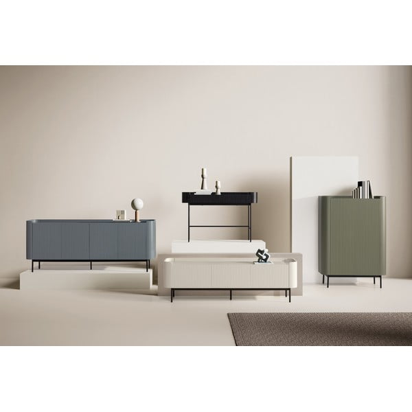 Zelená skrinka 100x140x40 cm Willa – MOME-image-2