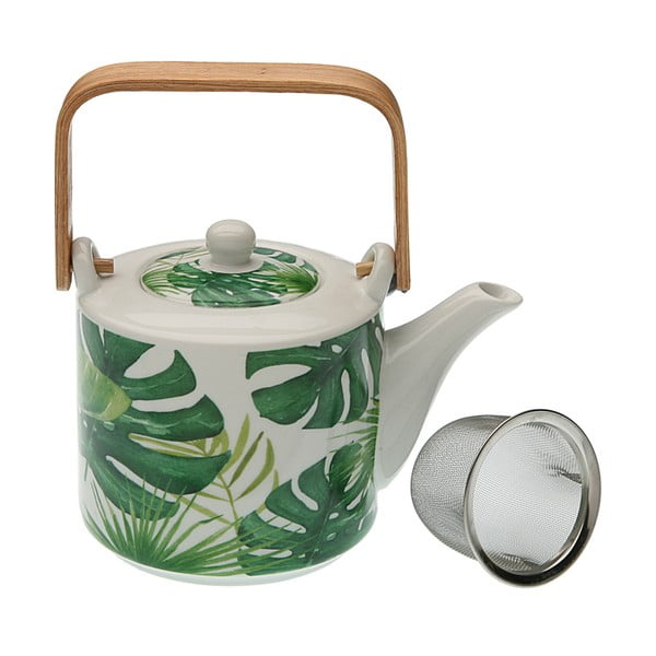 Porcelánová kanvička na čaj Versa New Leafes