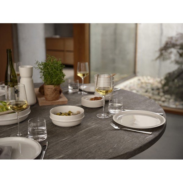 Krémovobiely porcelánový tanier ø 24 cm Eau – Zone-image-1