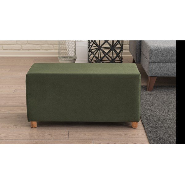Zelený taburet Lotus – Balcab Home-image-3